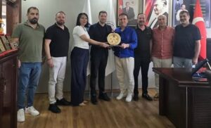 TOBB Adana Genç Girişimciler Başkanı Mert Taşer Kozan Ticaret odası ve Turunçgiller Üreticileri Birliğine ziyaret