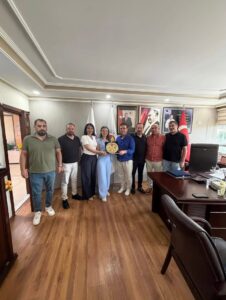 TOBB Adana Genç Girişimciler Başkanı Aynur Aydın Kozan Ticaret odası ve Turunçgiller Üreticileri Birliğine ziyaret