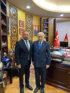 ”MHP Genel Başkanı Sayın Devlet Bahçeli’ye Ziyaret”